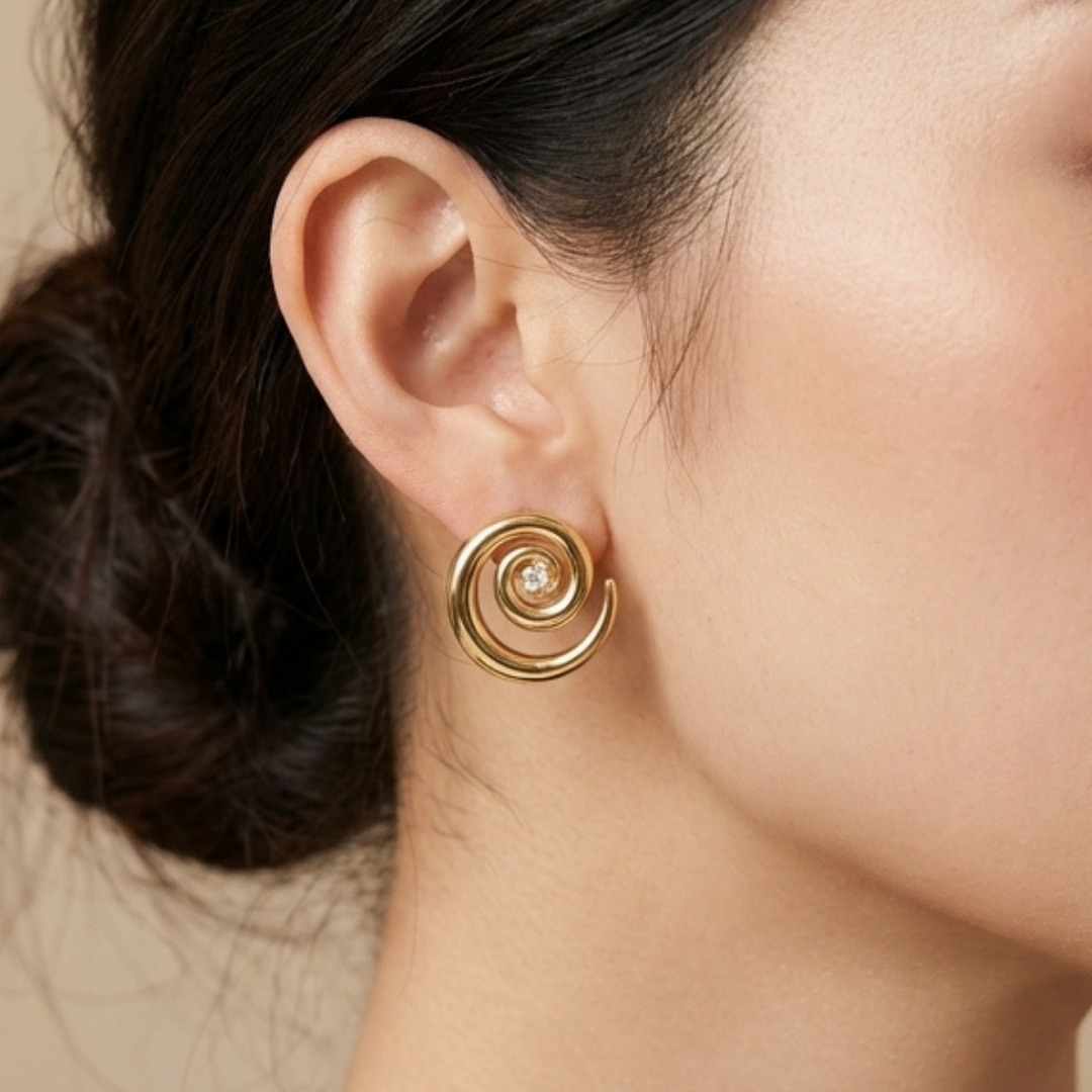 Lynae Swirl Earrings
