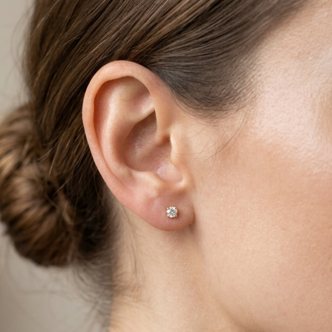 Oria Solitaire Studs
