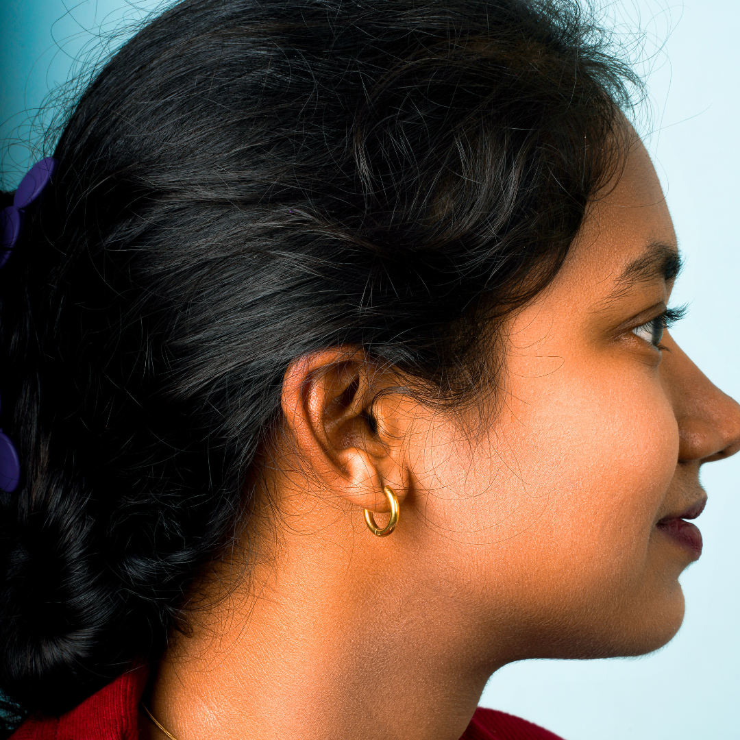 Aera Earrings – Celestial stainless star earrings with a removable star