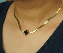 Ember Glow – A glowing pendant carried on a stainless steel chain, warm and radiant