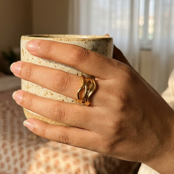 Taara Wave Ring