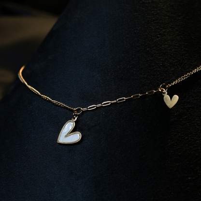 Azure Heart Necklace