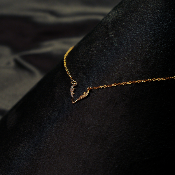 Sparkling Reindeer Necklace