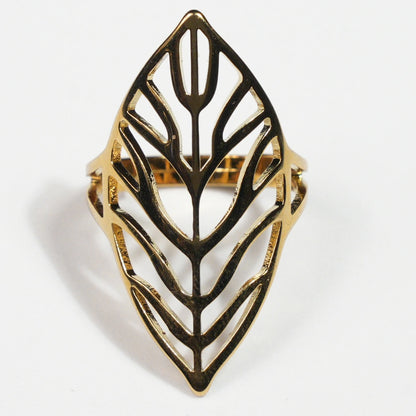 Ziya Leaf Ring