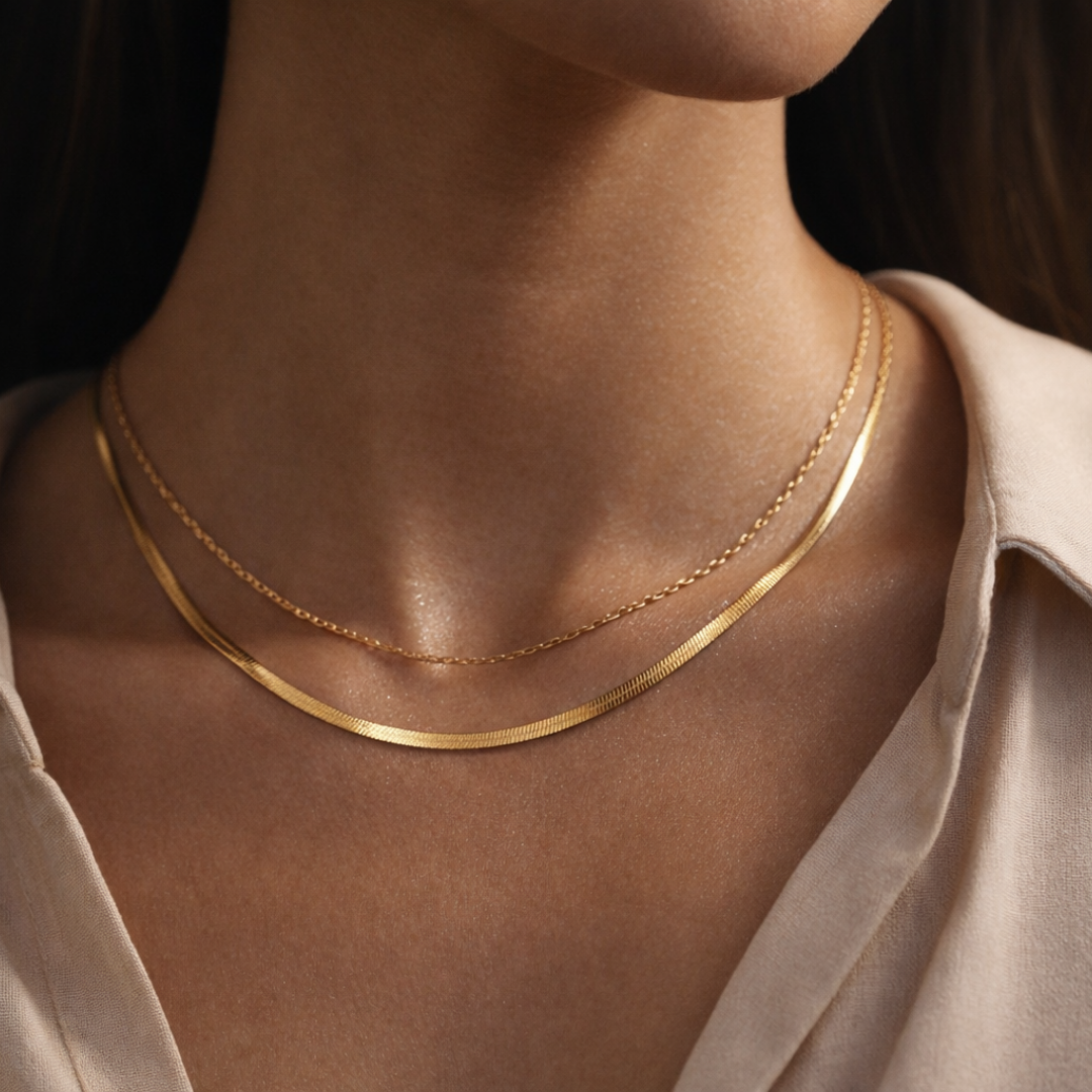 Serene Double Layer Chain
