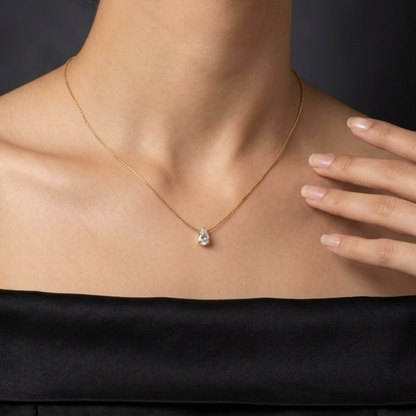 Lune Drop Necklace