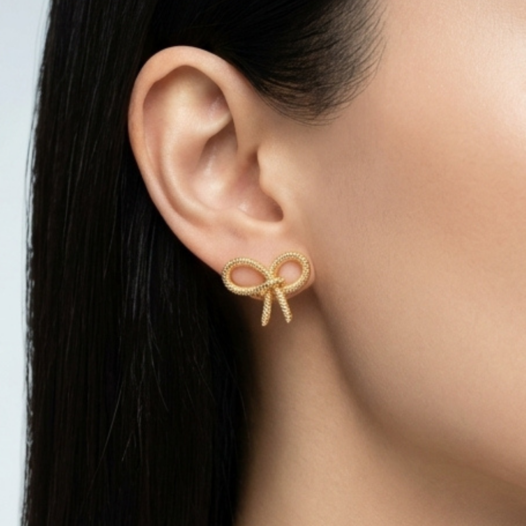 Aeria Bow Studs
