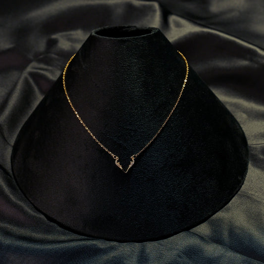 Sparkling Reindeer Necklace
