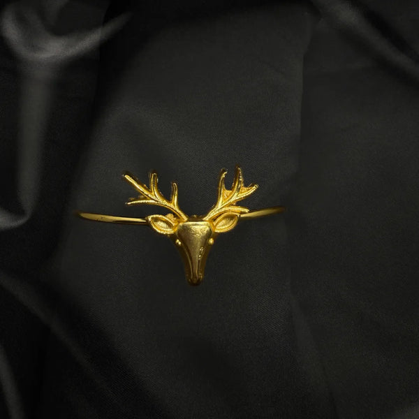Zynah Bracelet designed with everyday charm in softly glowing brass