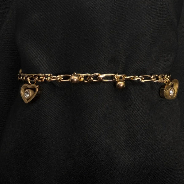 Minimalist Bracelet with 18K Gold Plating