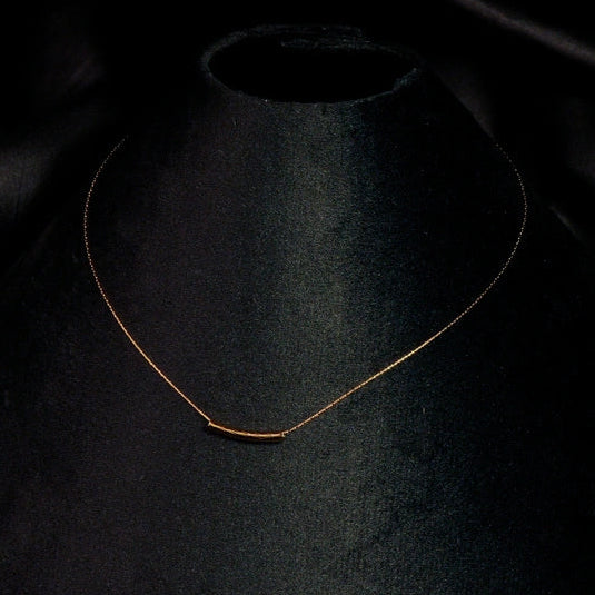 Lyra Bar Pendant Necklace