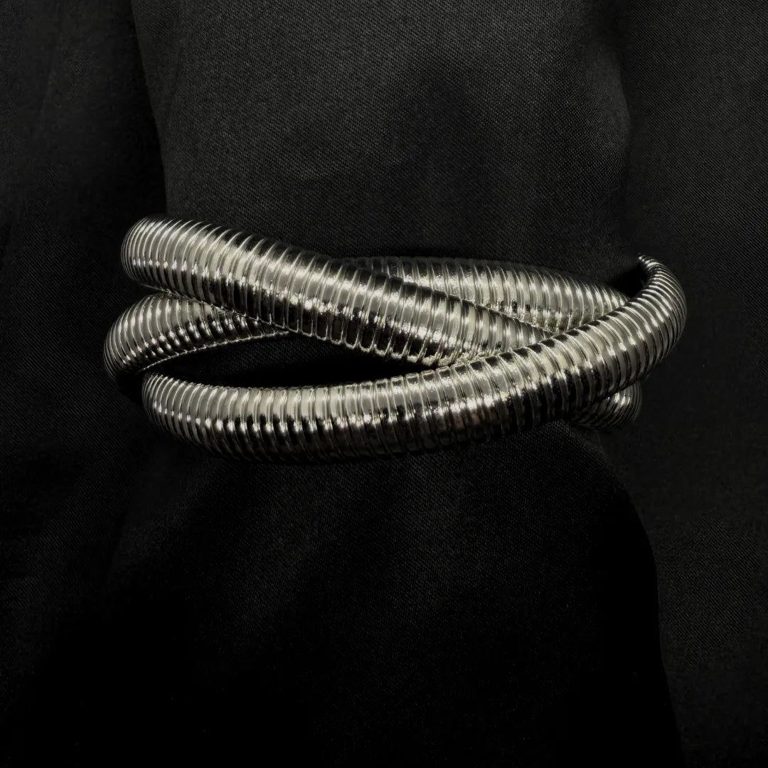 Talia Textured Anti-Tarnish Bracelet