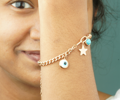 Amarae – A stainless steel bracelet capturing quiet strength and modern grace