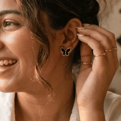 Alara Butterfly Studs