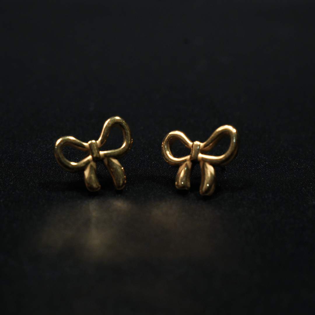 Bellina Bow Studs