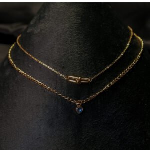 Aurora Double Layer Necklace