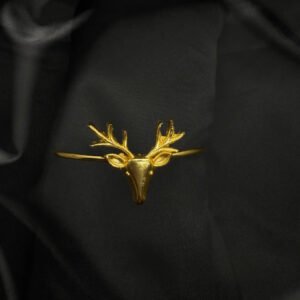 Zynah Bracelet designed with everyday charm in softly glowing brass